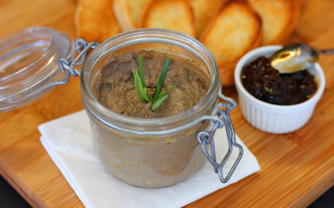 Chicken Liver Mousse Mirabelle