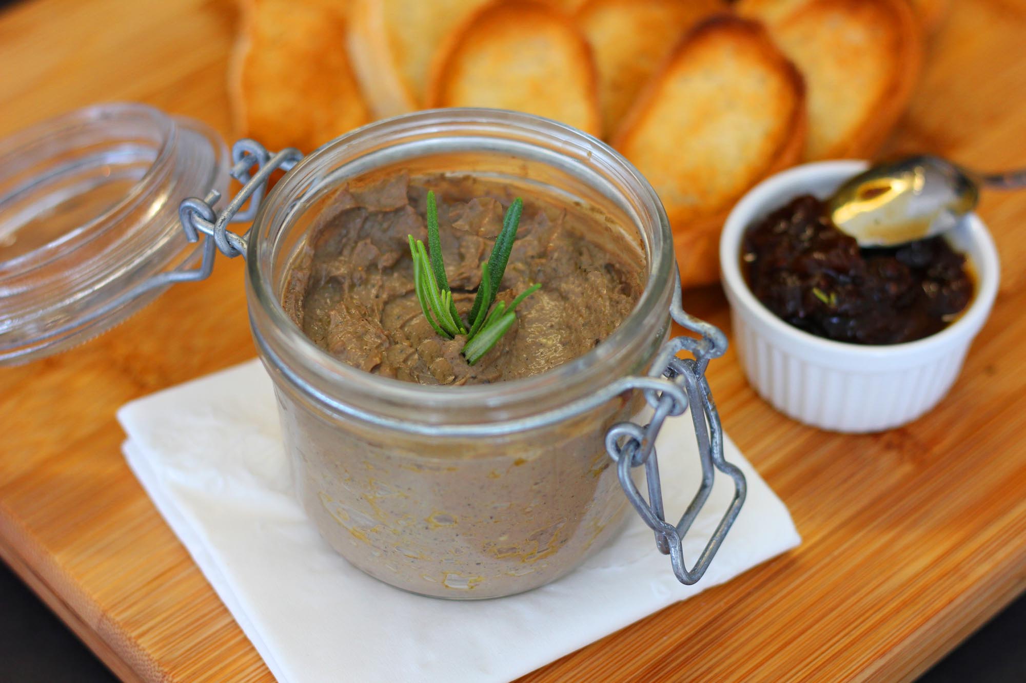 Chicken Liver Mousse Mirabelle - Inspired Cuisine