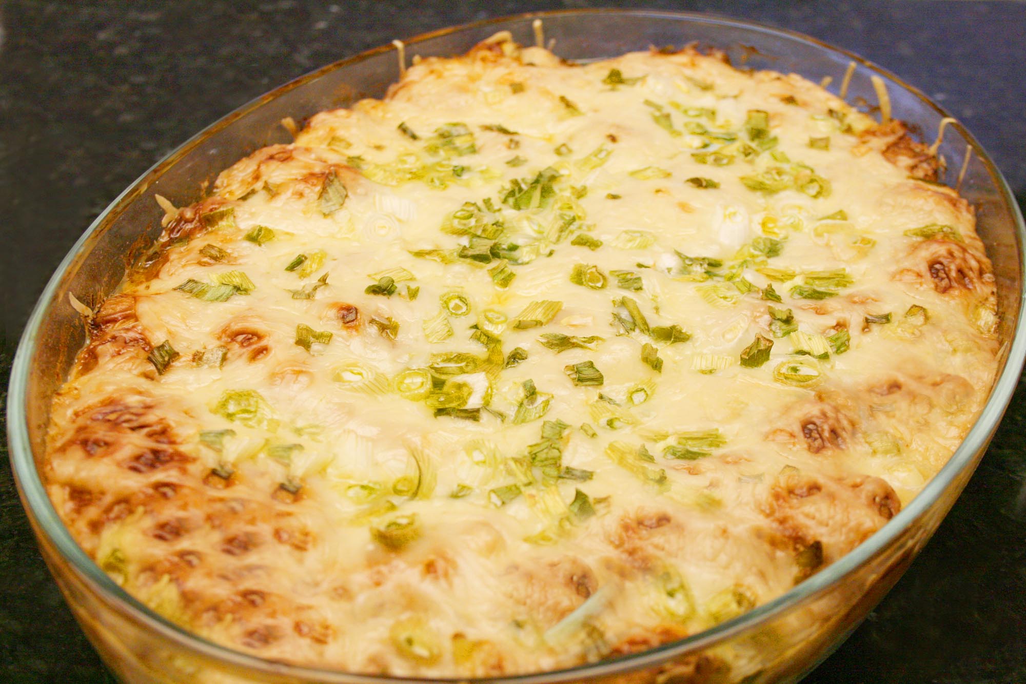 Cheesy Sausage and Croissant Casserole - Inspired Cuisine