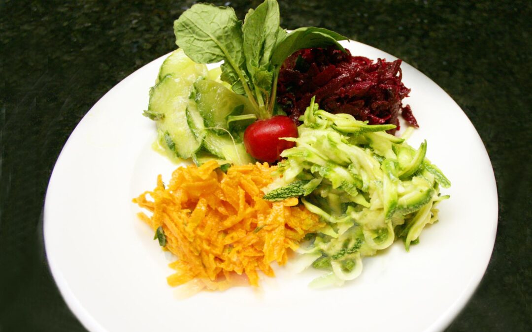 Tri-Color Crudités