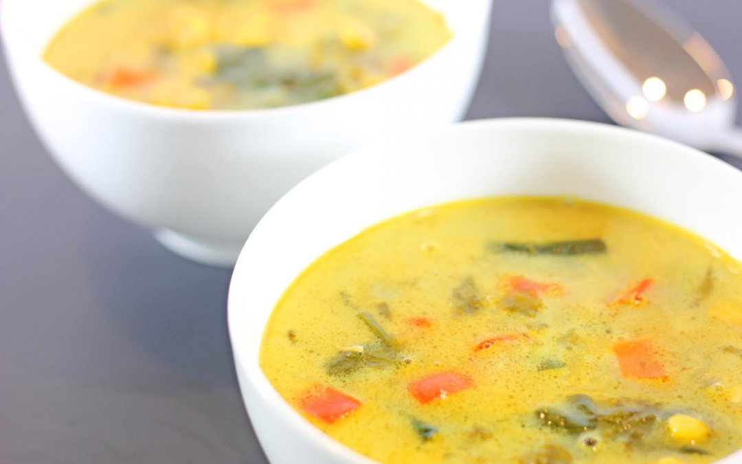 Thai Curried Chicken Soup