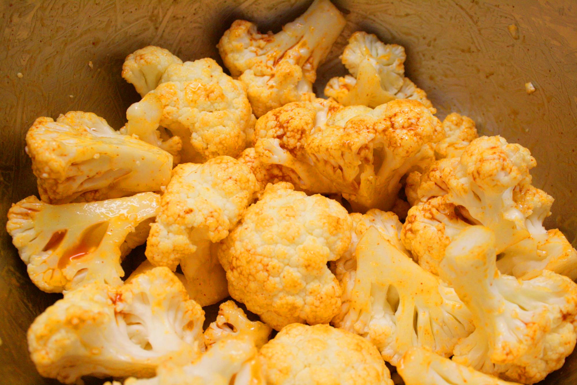 Buffalo Wing Roasted Cauliflower - Inspired Cuisine