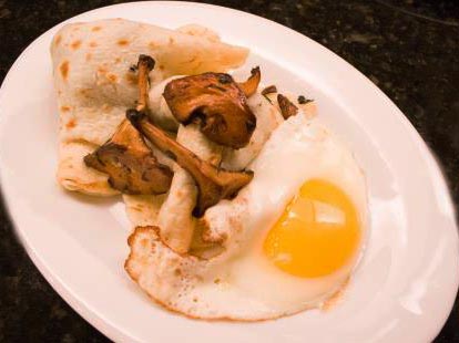 Wild Mushroom Crepes