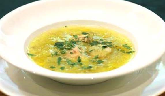 Cock-a-Leekie (Chicken and Leek Soup)