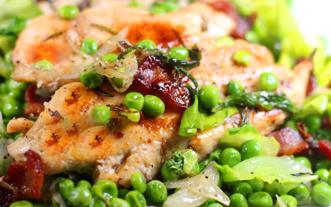 Golden Pan Seared Rosemary Chicken Inspired Cuisine