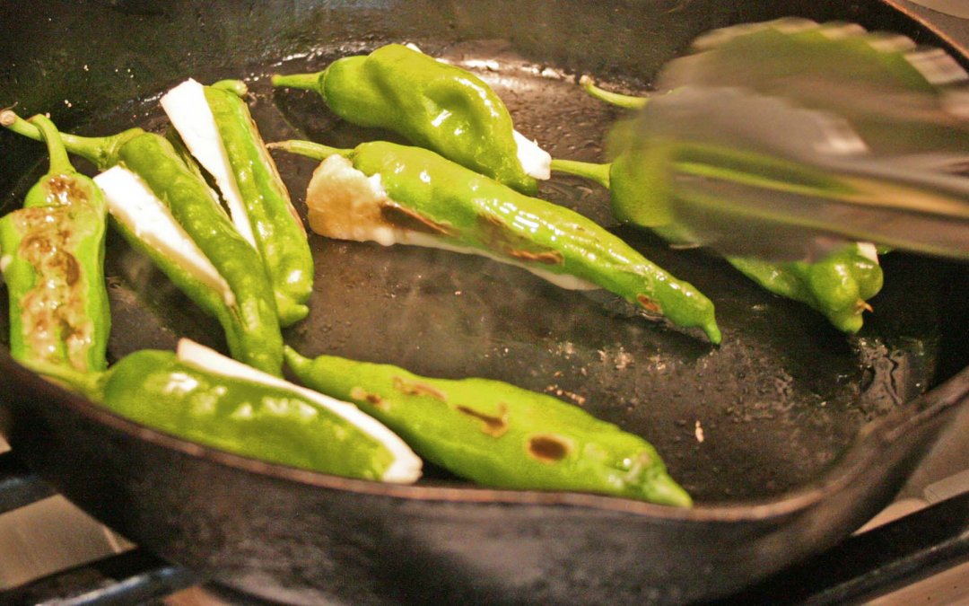 Stuffed Shishito Peppers