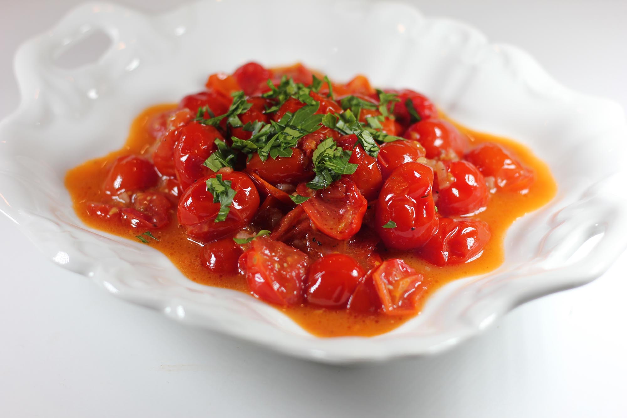 Cherry Tomato Vinaigrette - Inspired Cuisine