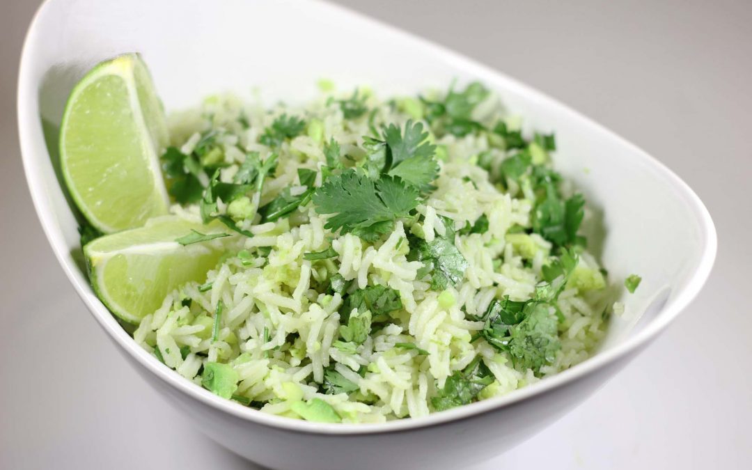 Avocado Lime Rice Salad