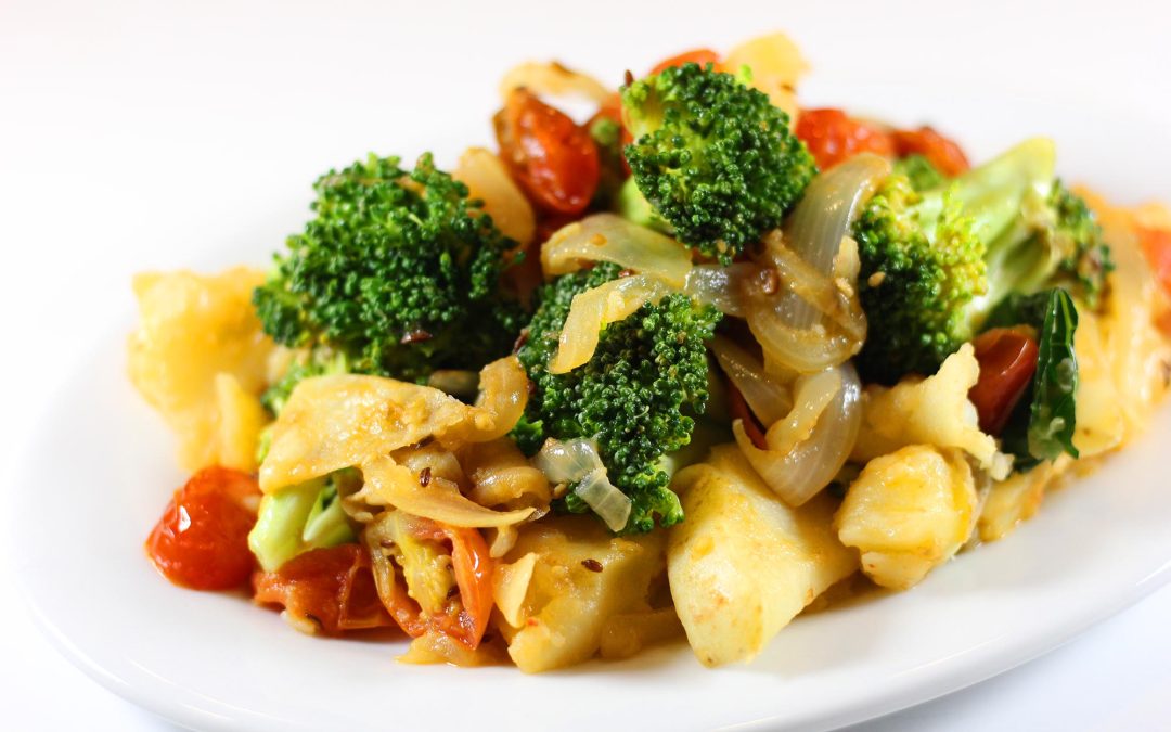 Aloo Broccoli Sabzi