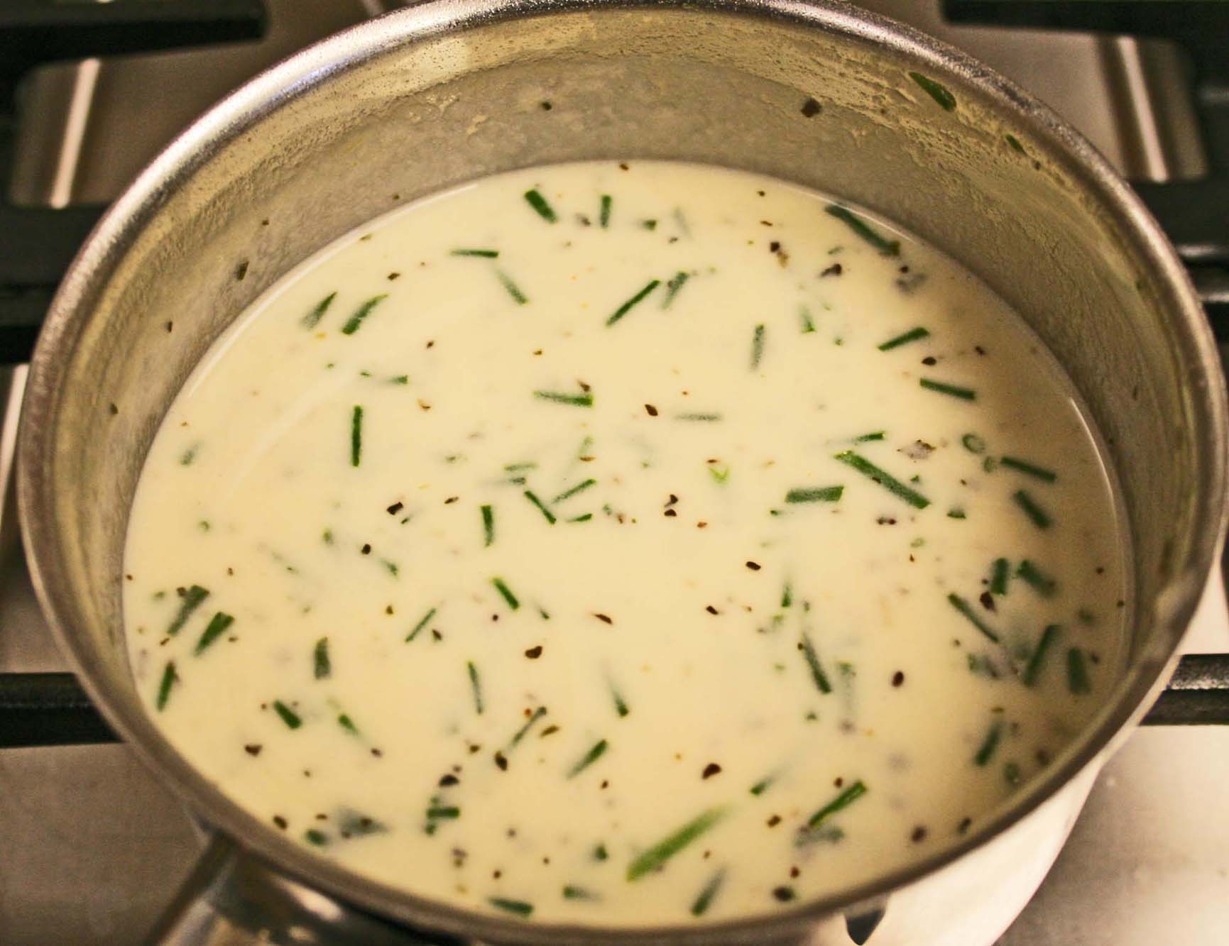 Tarragon and Chive Cream Sauce - Inspired Cuisine