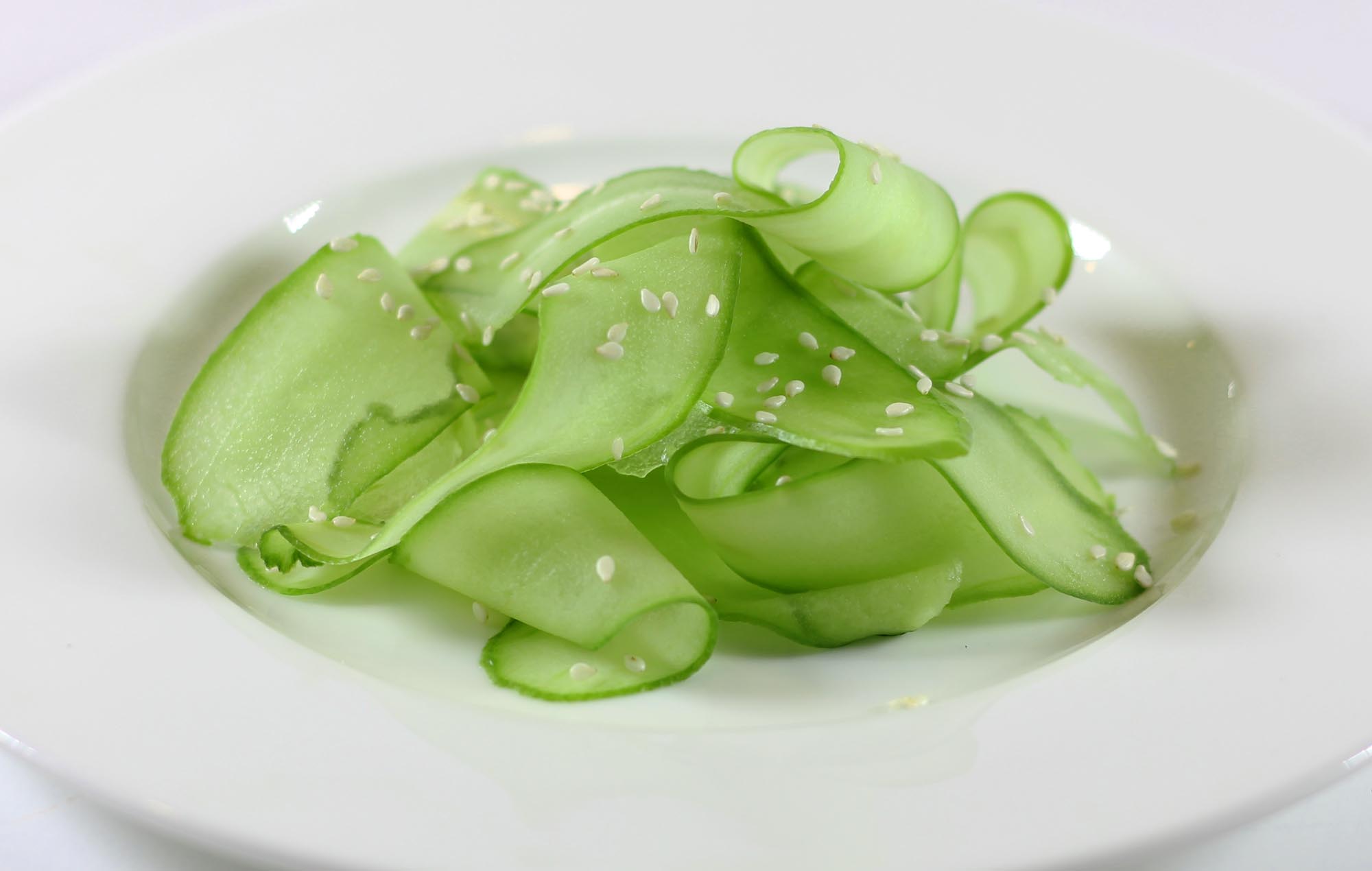 Cucumber Ribbon Salad - Inspired Cuisine