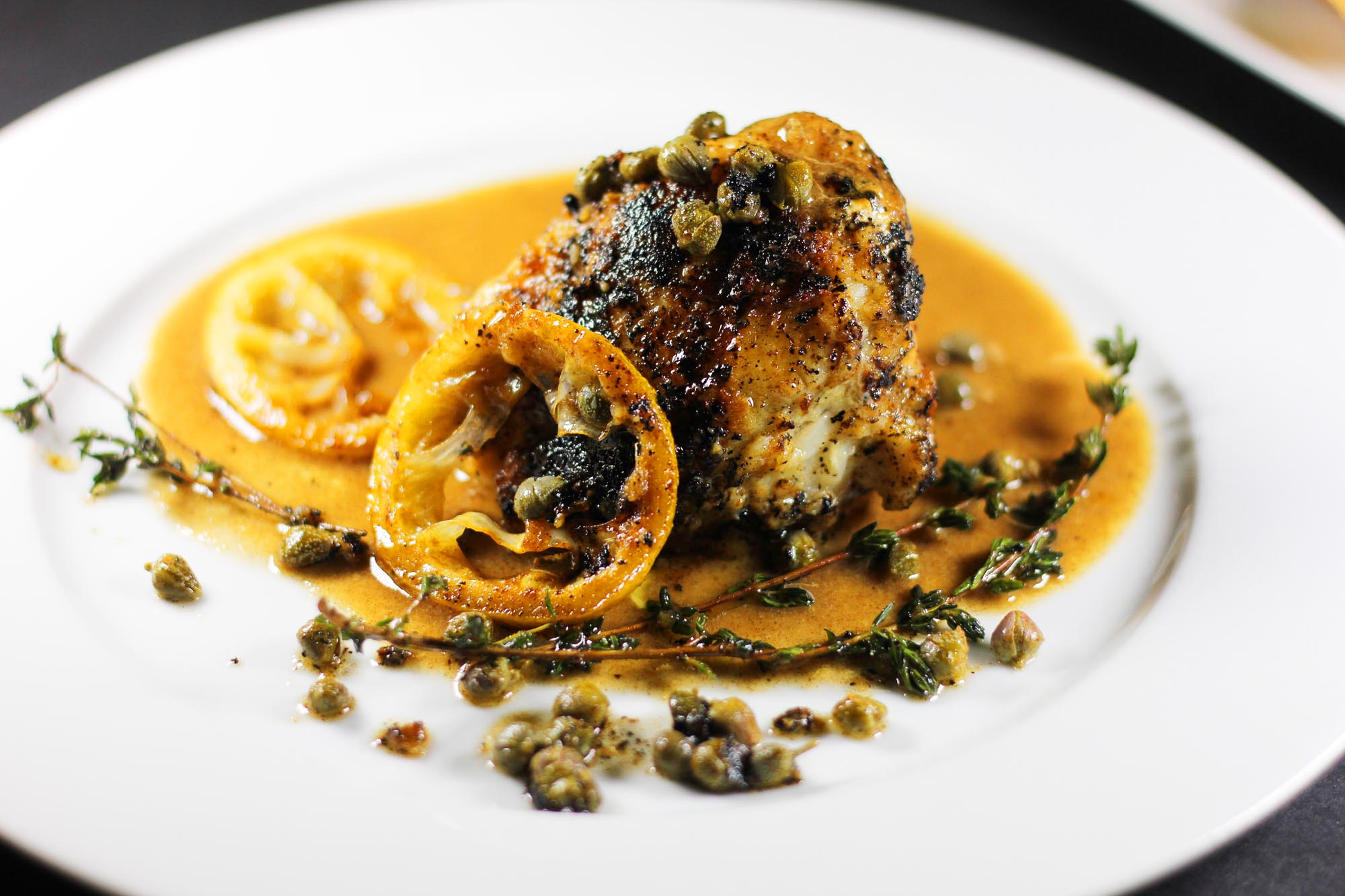 Monkfish Piccata - Inspired Cuisine