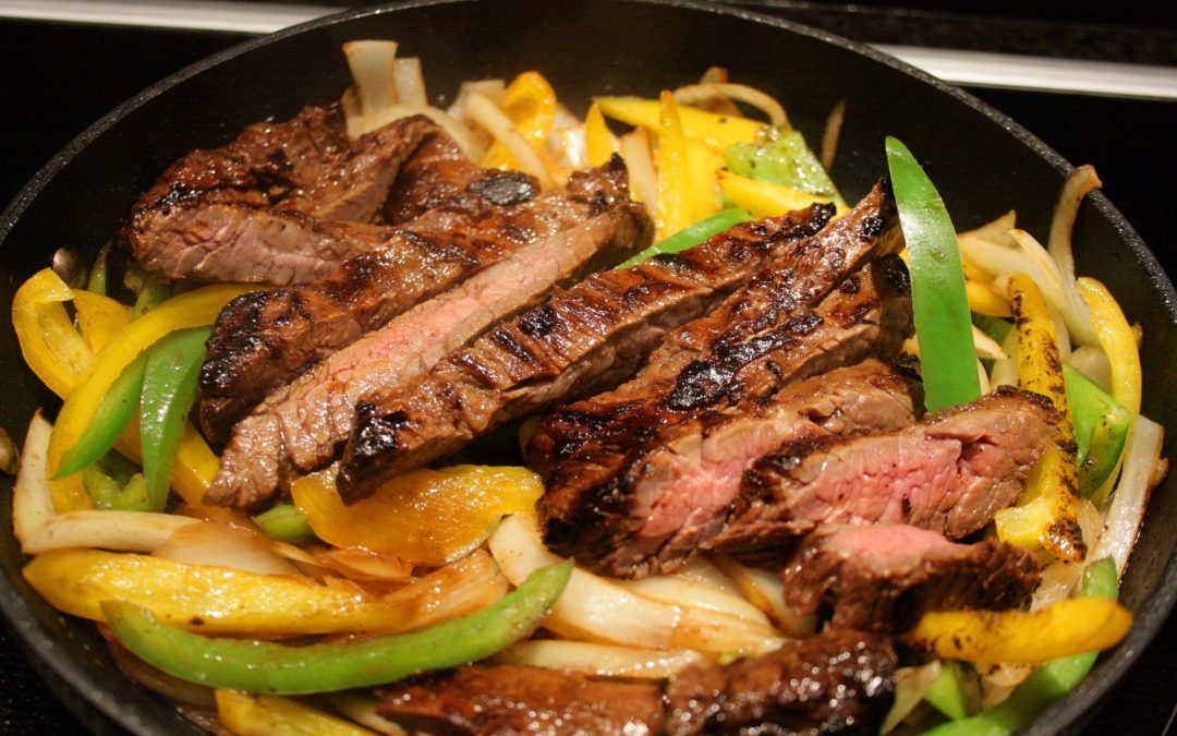 Restaurant Style Steak Fajitas