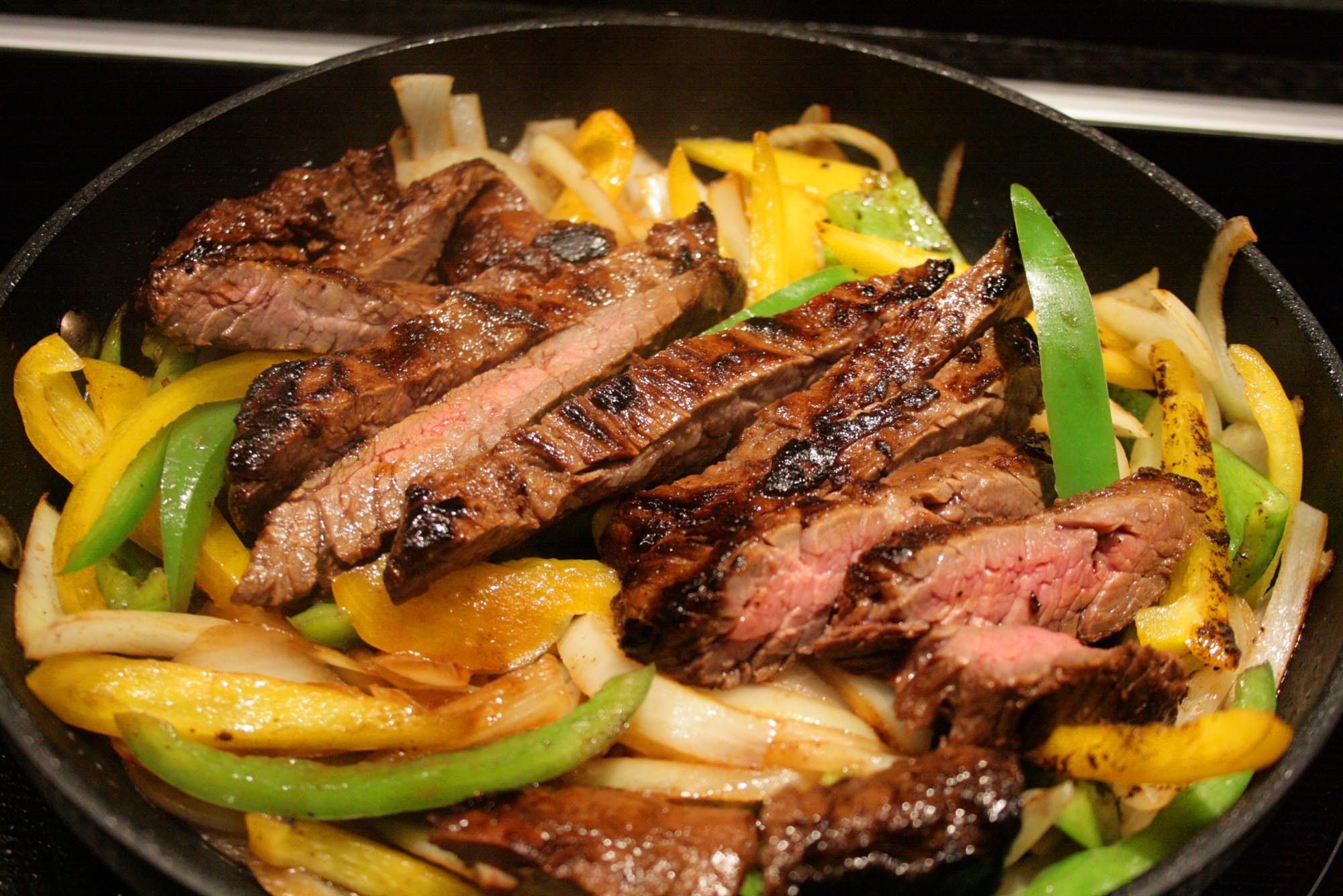 Restaurant Style Steak Fajitas - Inspired Cuisine