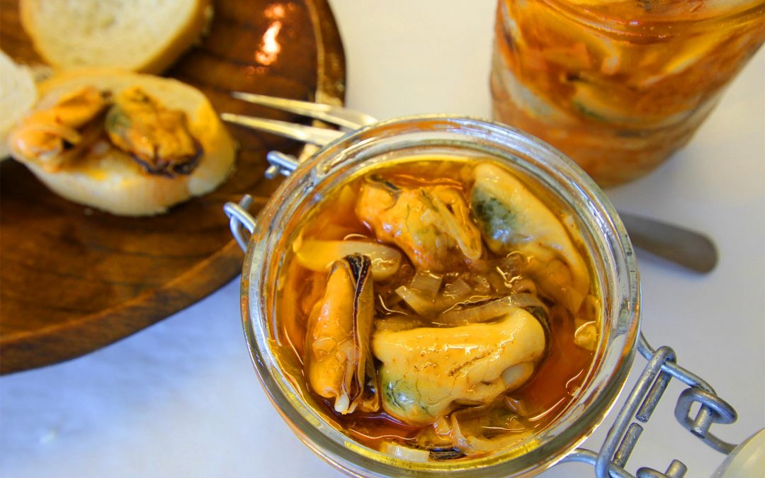Mussels Escabeche