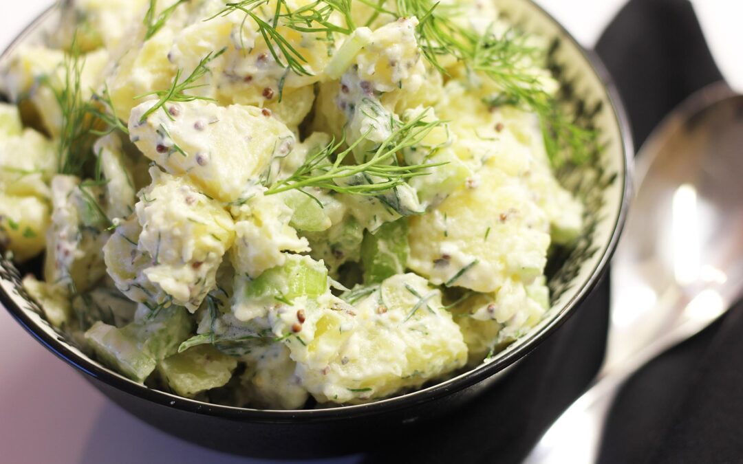 Creamy Dijon Dilled Potato Salad