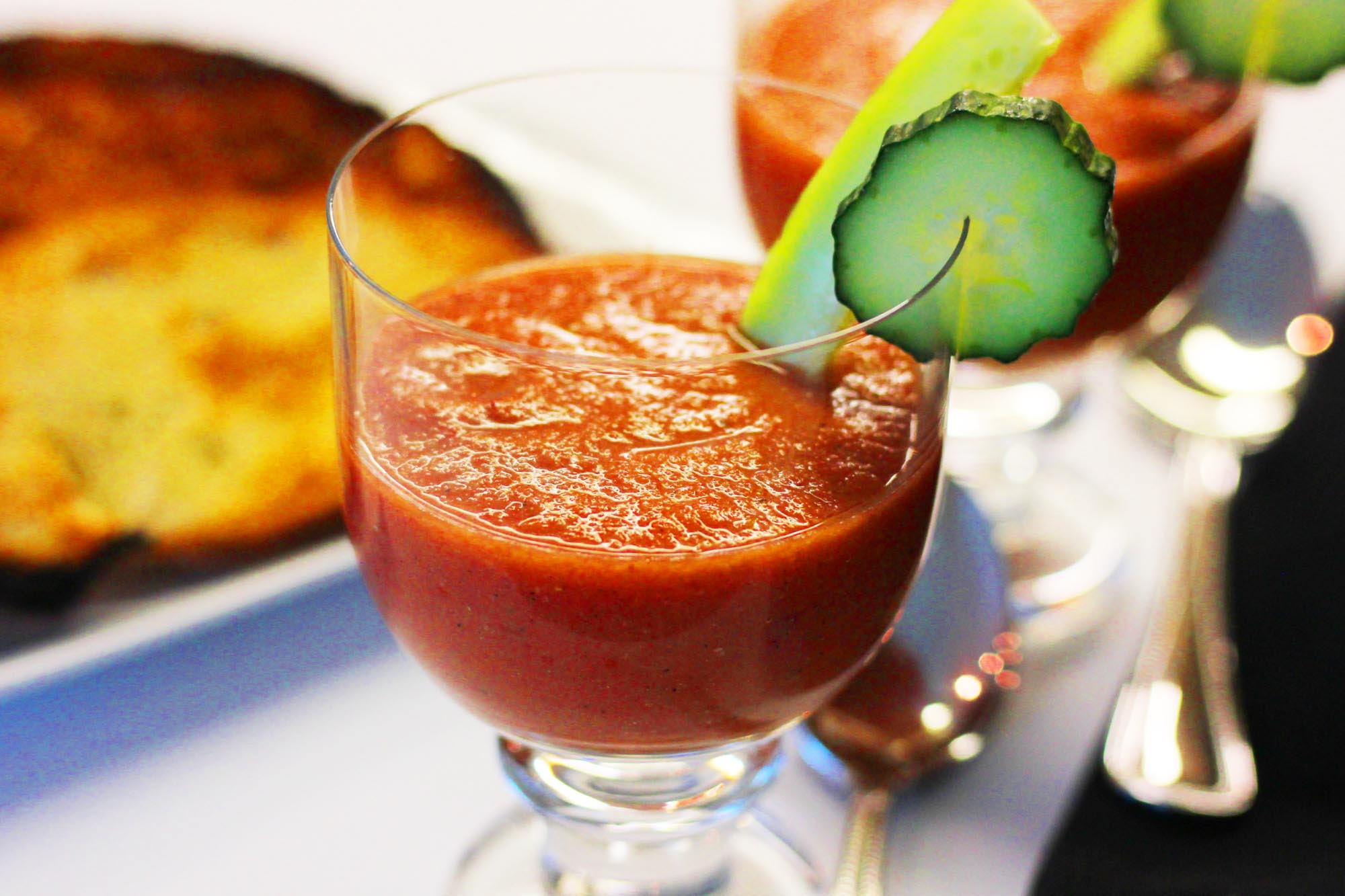 Truly Great Gazpacho Soup - Inspired Cuisine