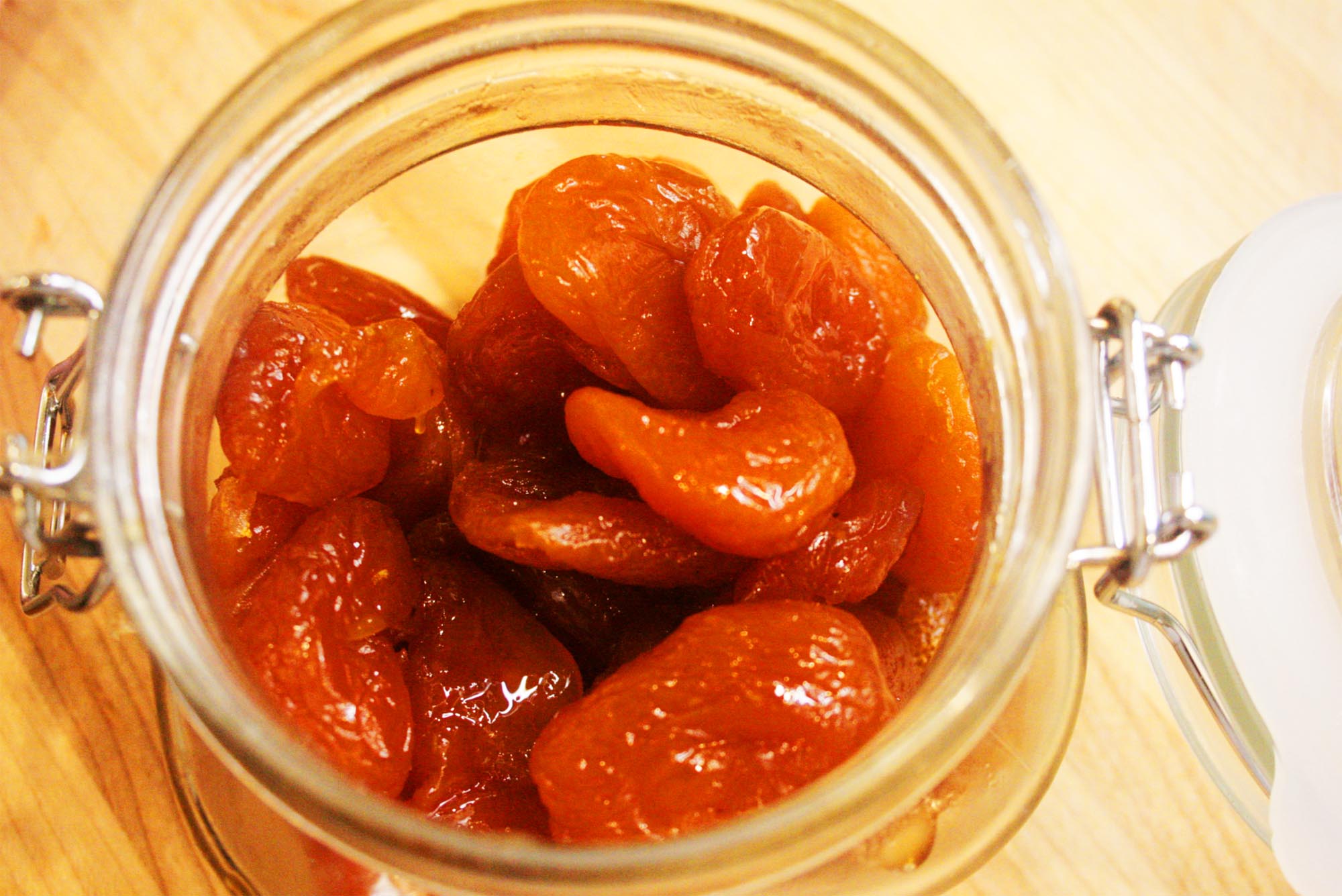 Honey Glazed Apricots - Inspired Cuisine