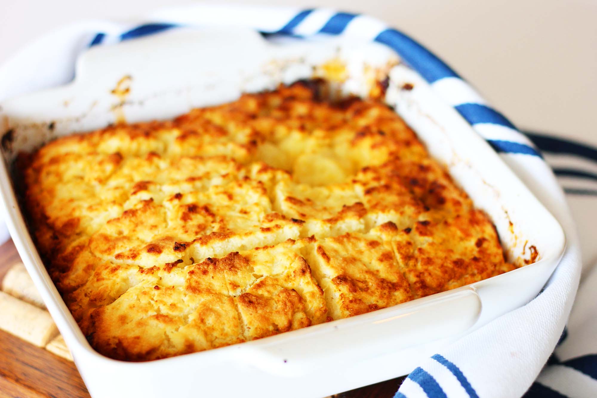 Cake Pan Honey Biscuits - Inspired Cuisine