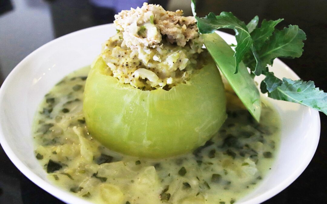 Stuffed Kohlrabi (Töltött Karalábé)