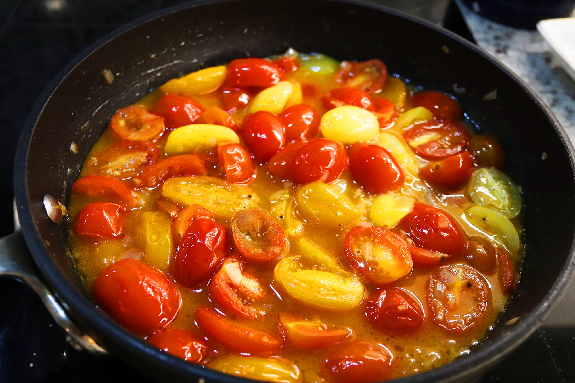Cherry Tomato Vinaigrette - Inspired Cuisine