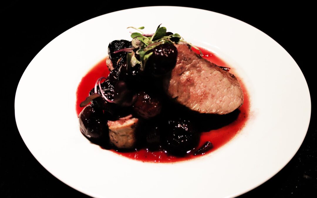 Pork Tenderloin with Agradolce Cherries