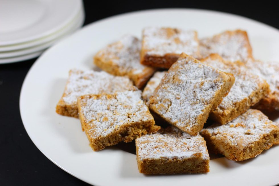 Chewy Blondie Squares Inspired Cuisine
