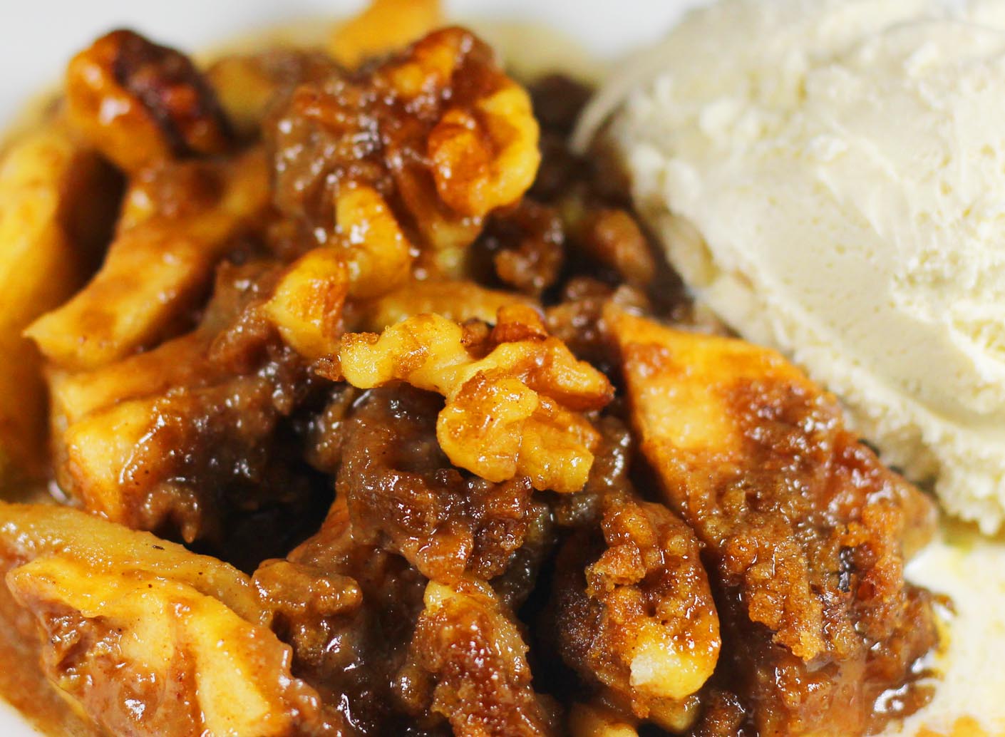 Apple Walnut Crisp - Inspired Cuisine