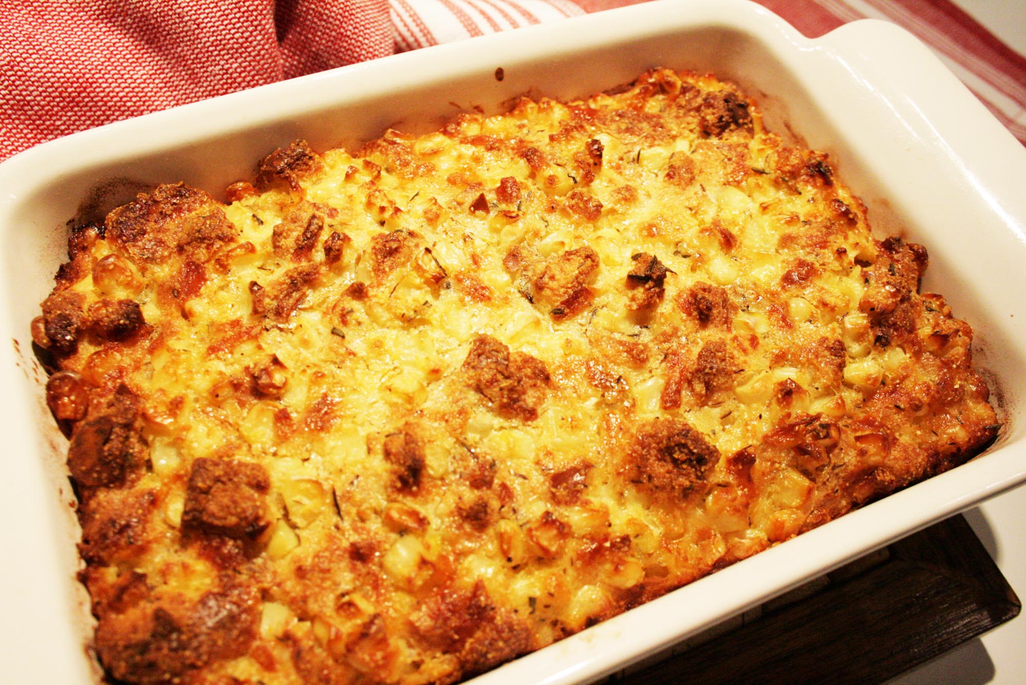 Sweet Corn Bread Pudding Inspired Cuisine