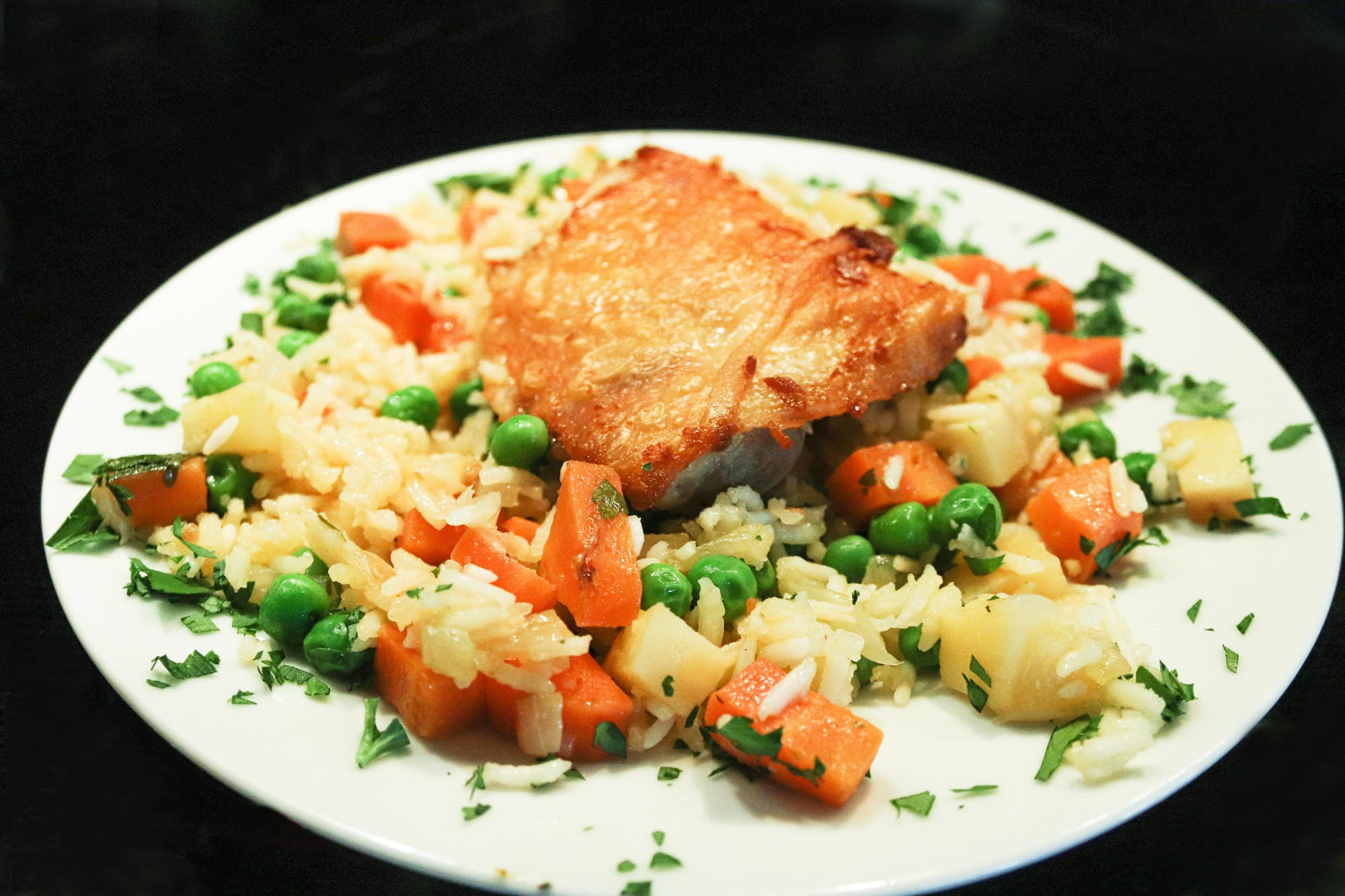 Chicken and Rice with Root Vegetables - Inspired Cuisine