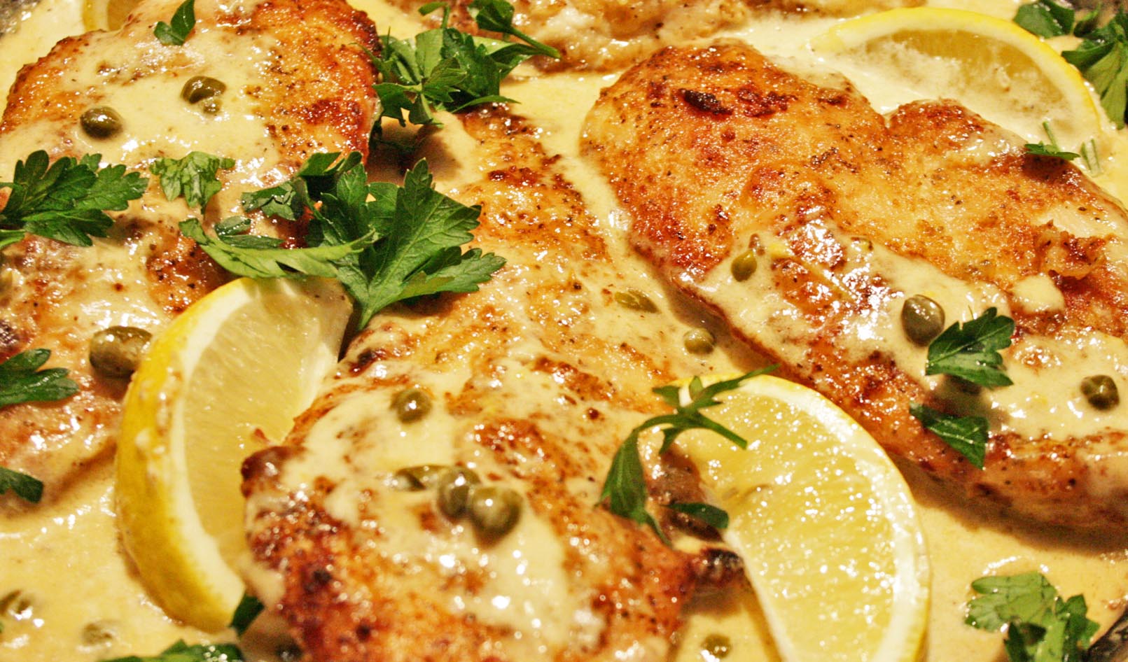 Creamy Chicken Piccata - Inspired Cuisine
