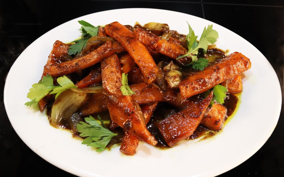 Ras El Hanout Spiced Roasted Carrots