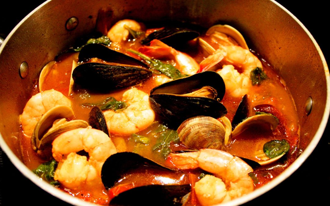 Cataplana, a Portuguese Seafood Gumbo