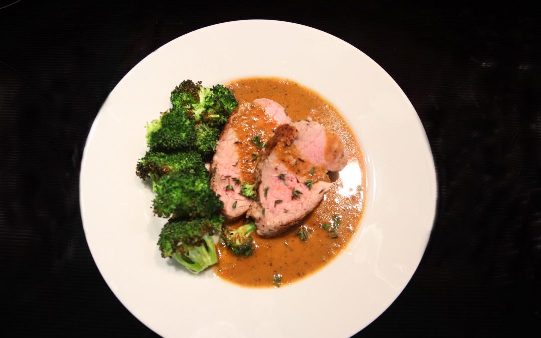 Pork Tenderloin and Madeira Sauce