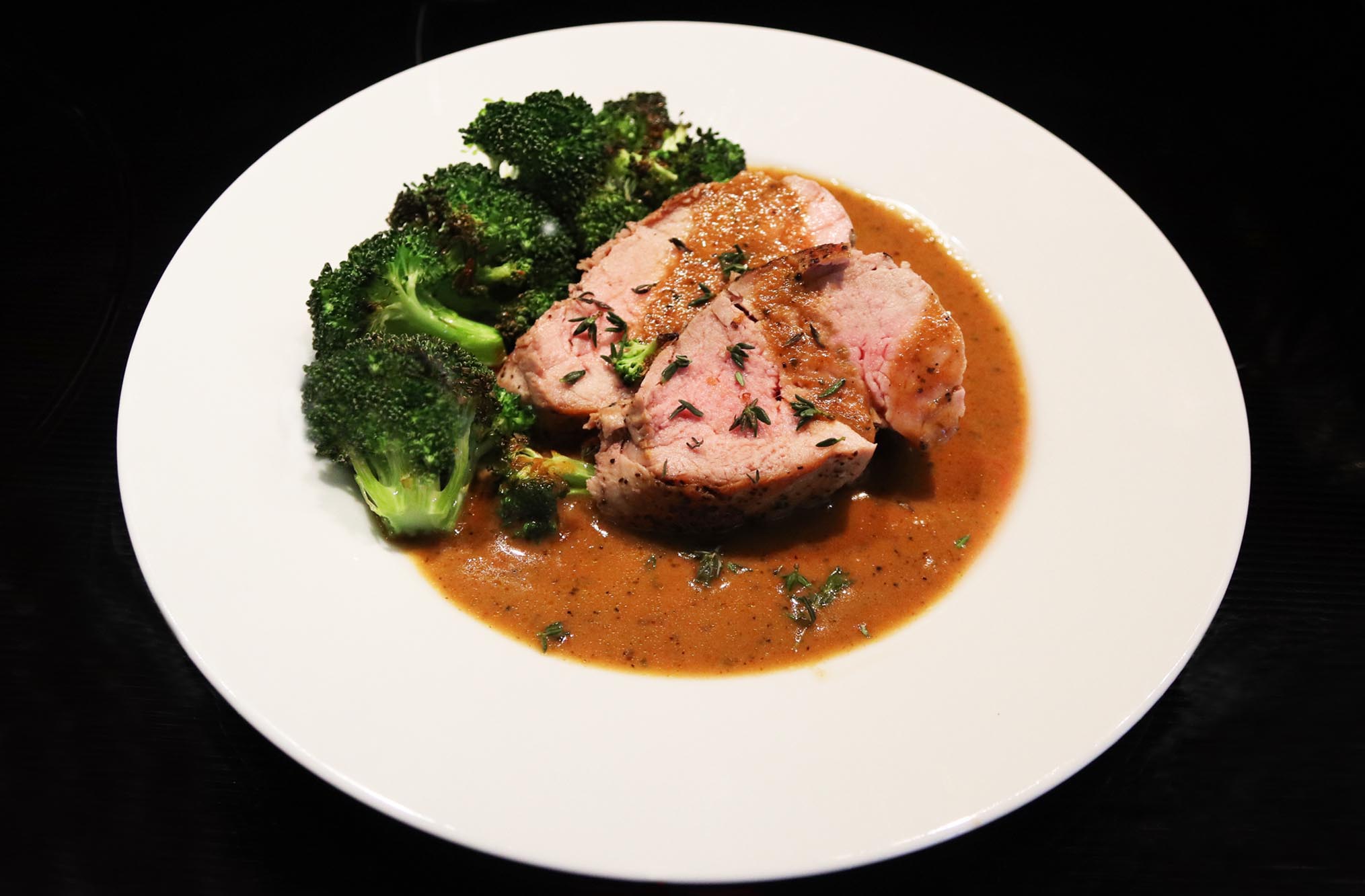 Pork Tenderloin and Madeira Sauce Inspired Cuisine