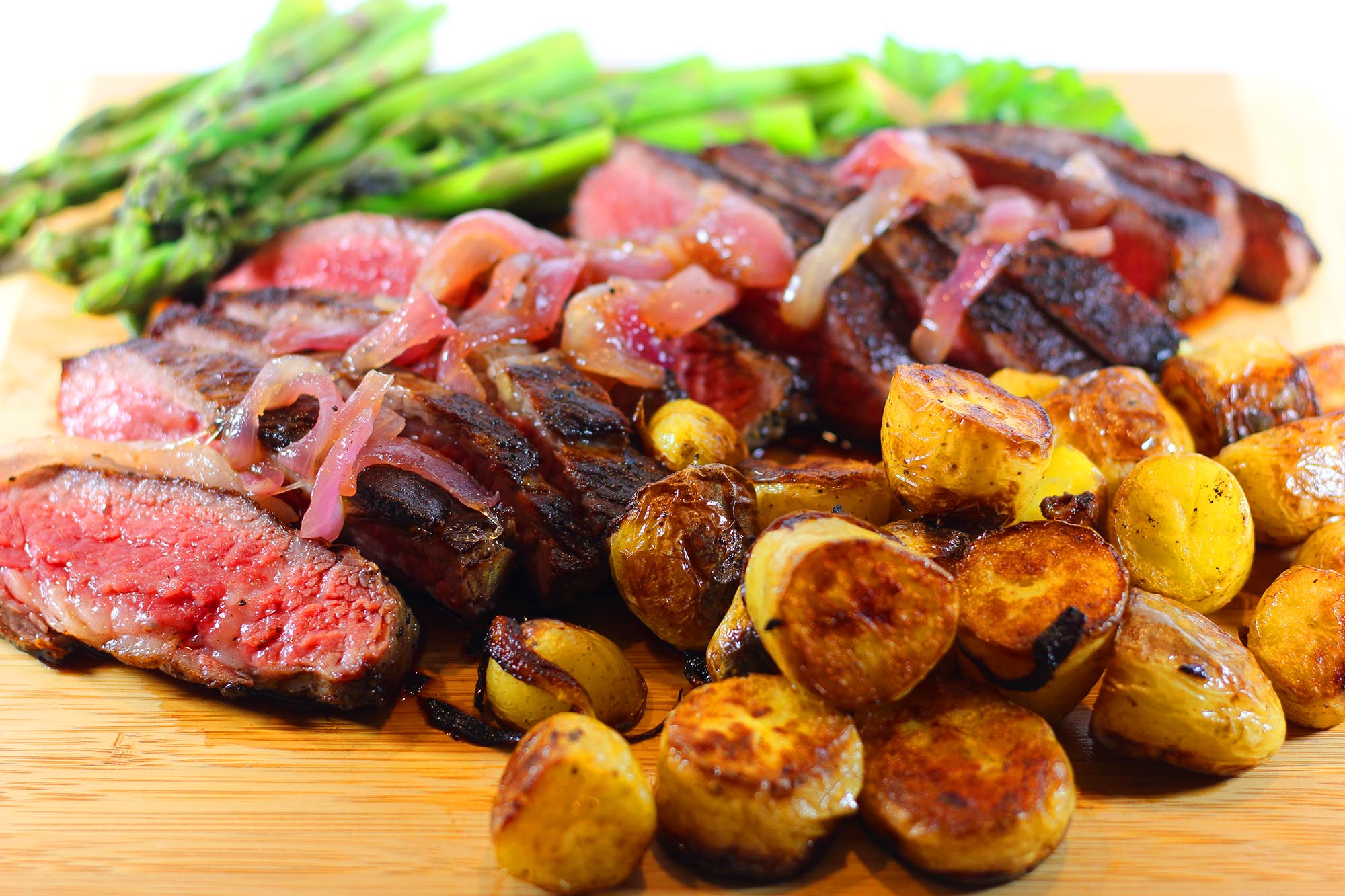 Pan Seared Tri Tip Steak and Red Onion Jam - Inspired Cuisine
