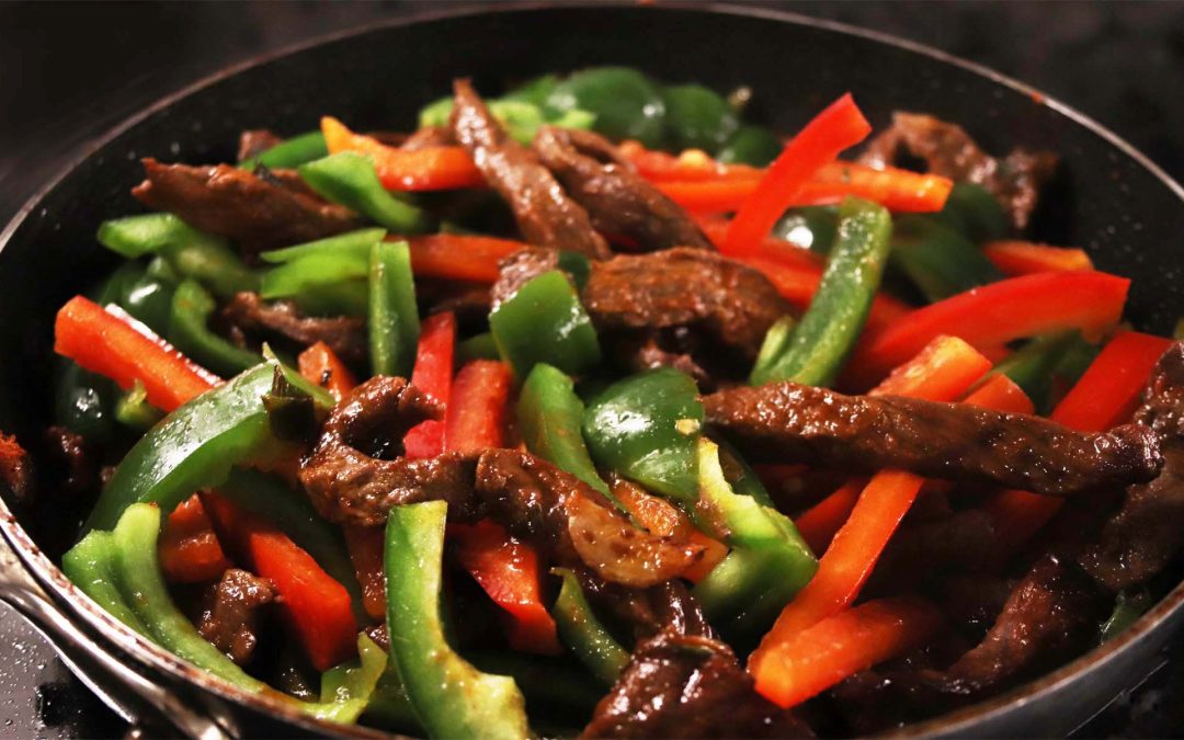 Bell Pepper and Beef Stir Fry