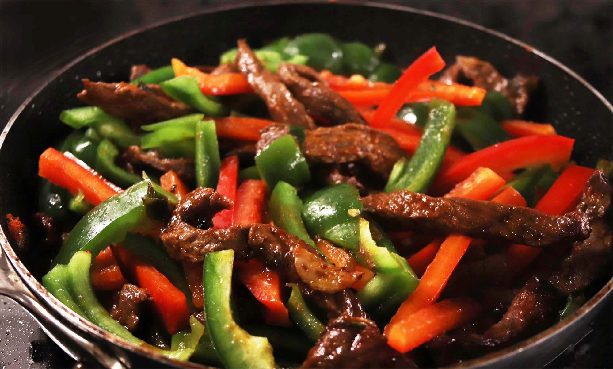 Bell Pepper and Beef Stir Fry - Inspired Cuisine