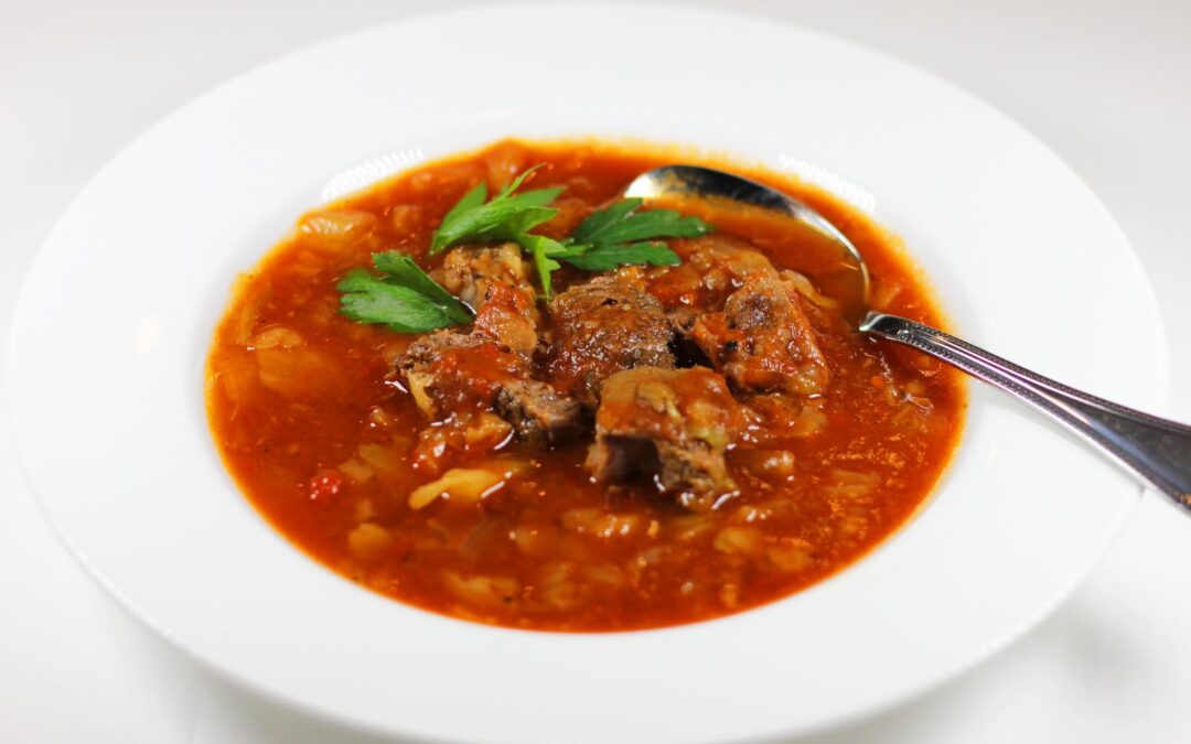 Sweet and Sour Cabbage Soup