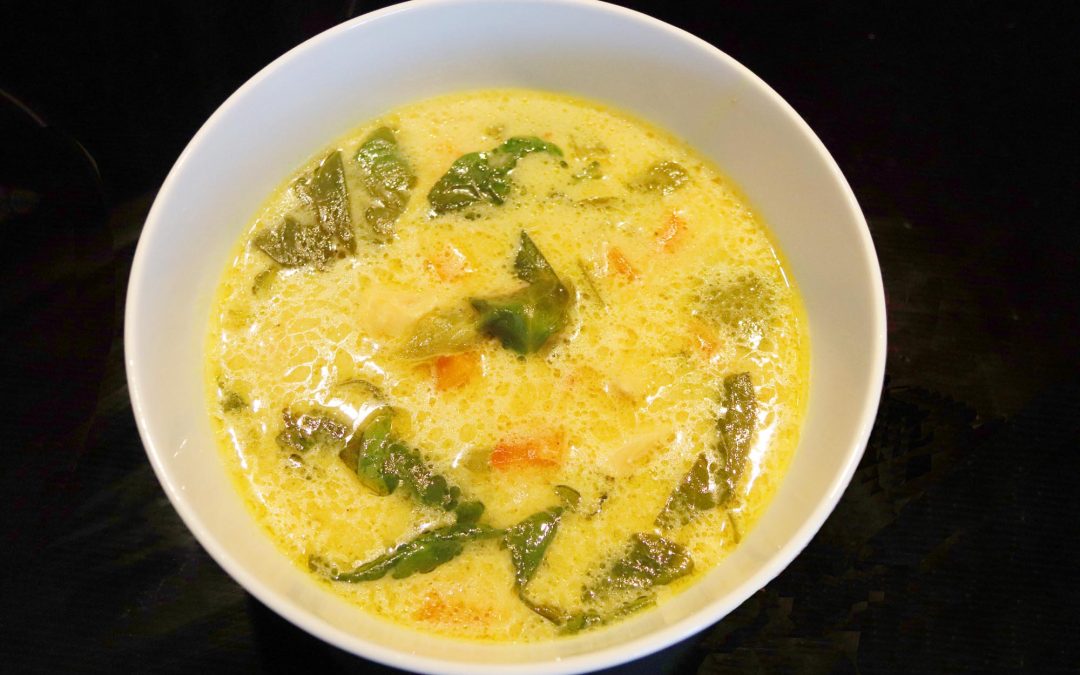 Thai Curried Chicken Soup