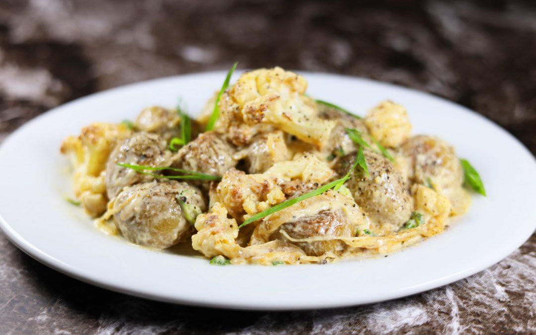 Roasted Potato and Cauliflower Salad