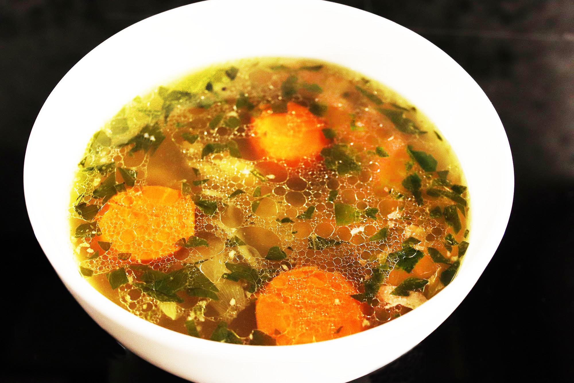 Chicken Soup with Dumplings Inspired Cuisine