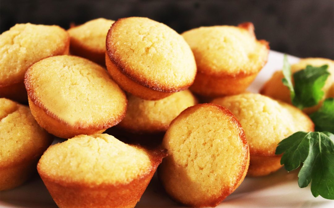 Sweet Cornbread Mini Muffins