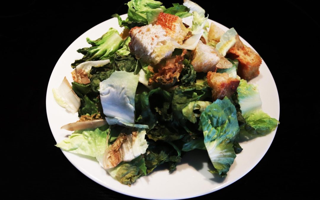 Escarole Salad with Warm Vinaigrette