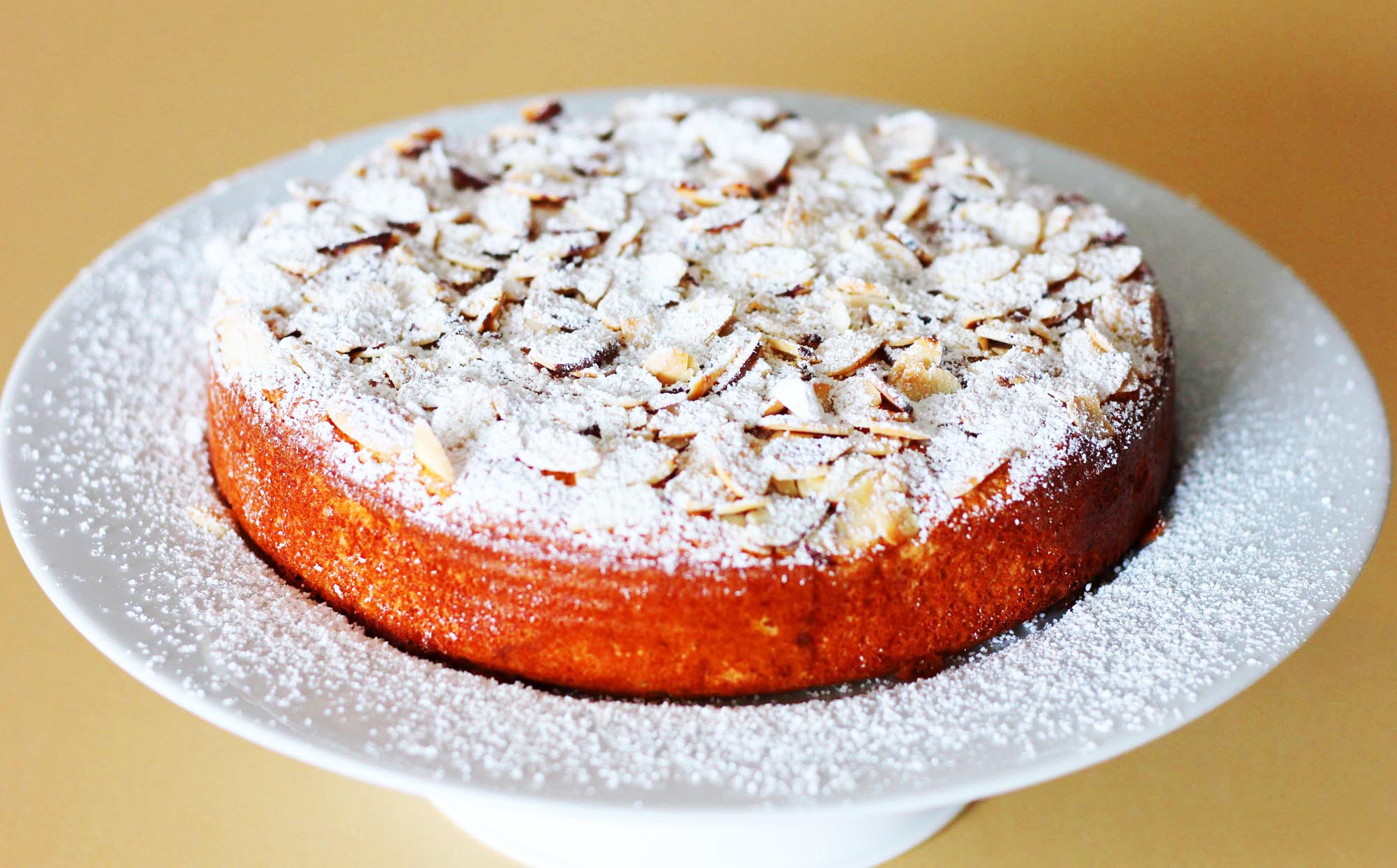 Orange Almond Cake with Orange Caramel Sauce - Inspired Cuisine