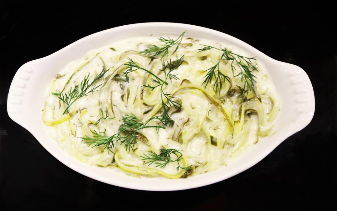 Creamy Summer Dilled Zucchini Squash