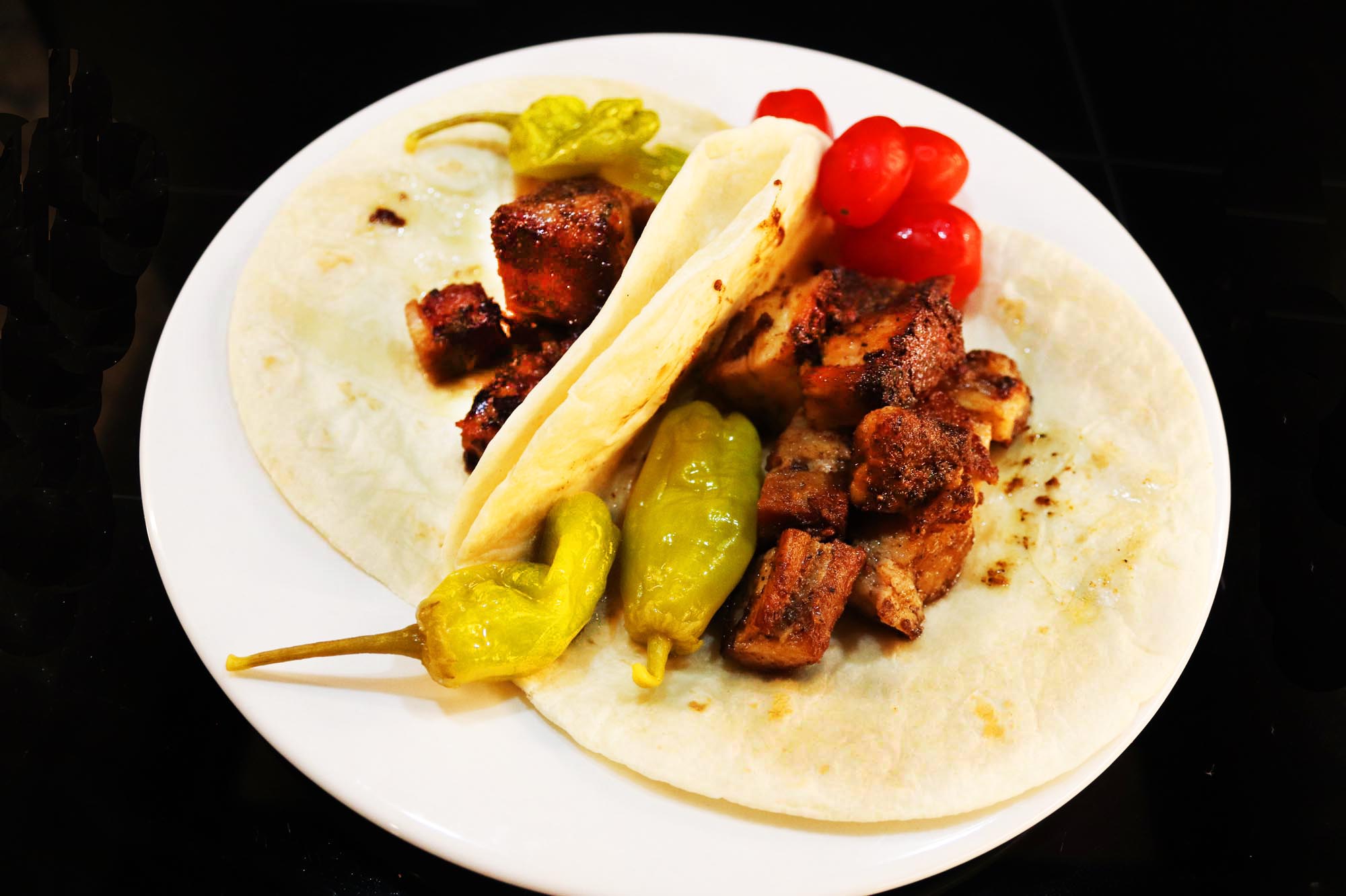 Pork Belly Tacos - Inspired Cuisine