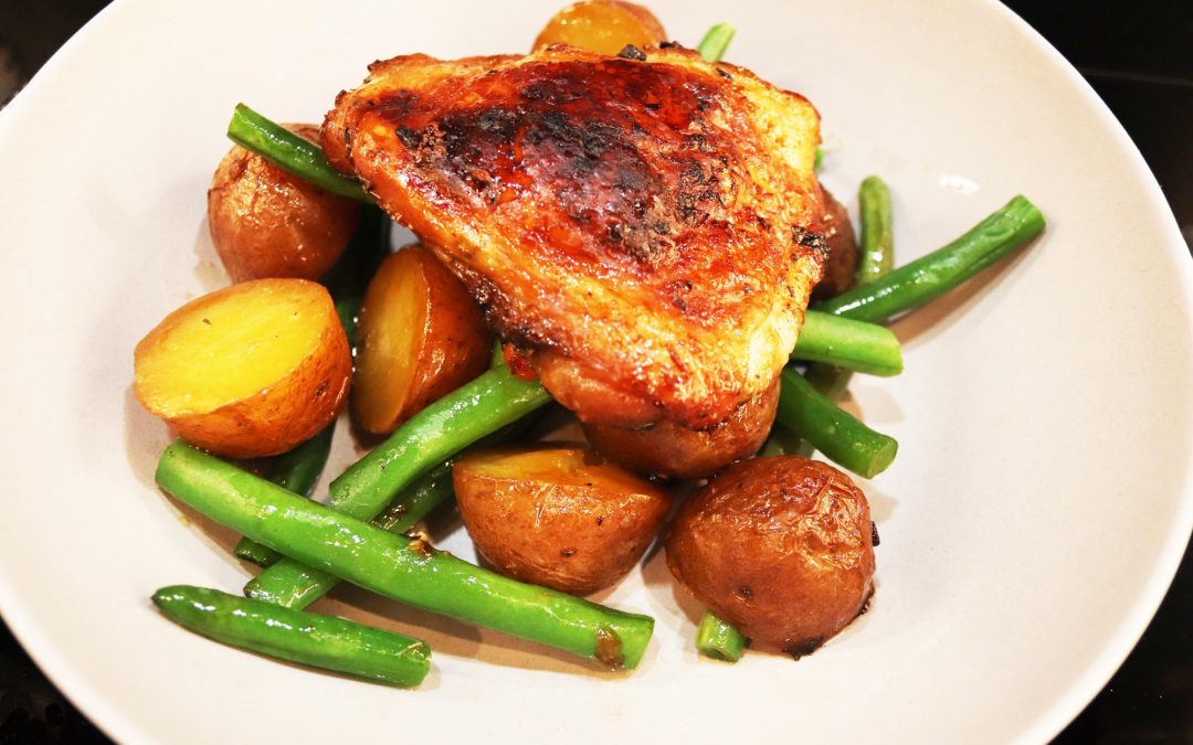 Sticky Chicken and Veg