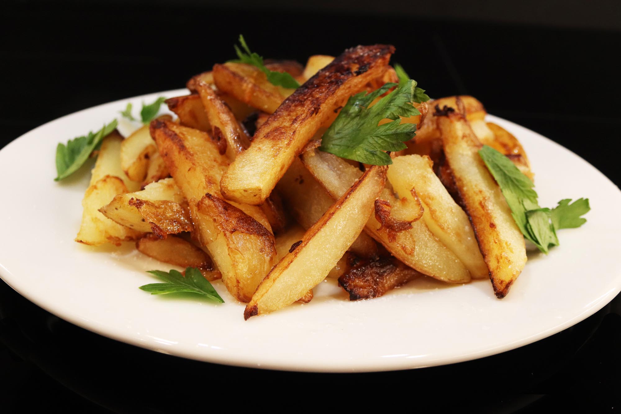 Hungarian Pan Fried Potatoes - Inspired Cuisine