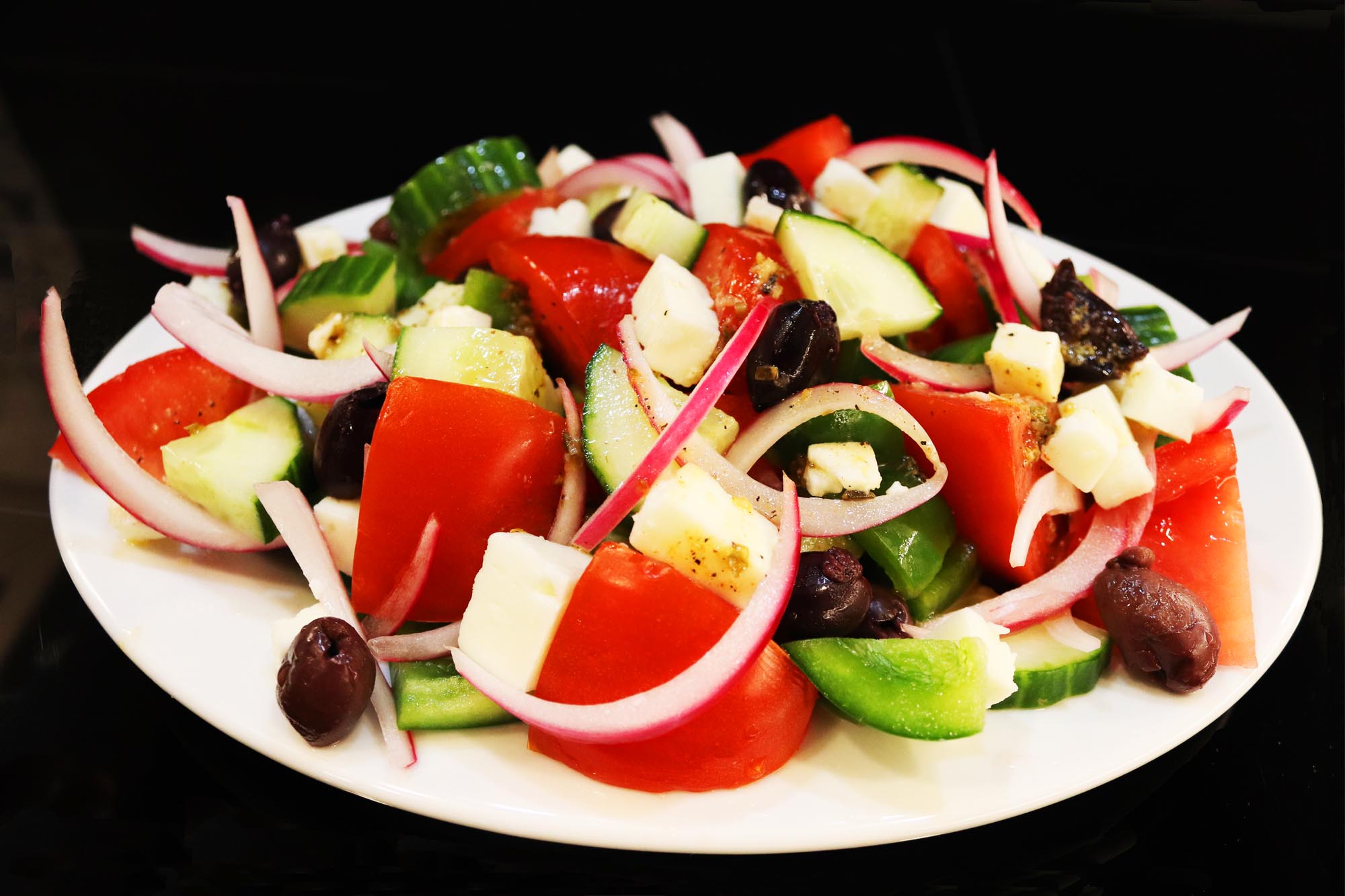 Greek Salad - Inspired Cuisine